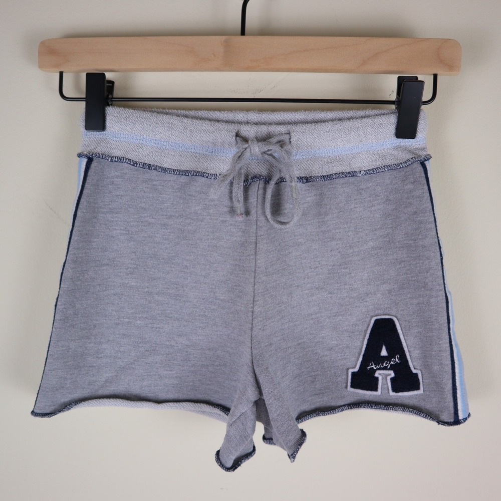 Vintage Y2K Rave Girl Angel Short Shorts Youth Size Small 7/8